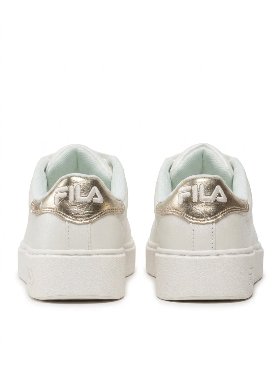 Buty Fila Damskie Crosscourt Altezza F Low Wmn Kremowe Złote