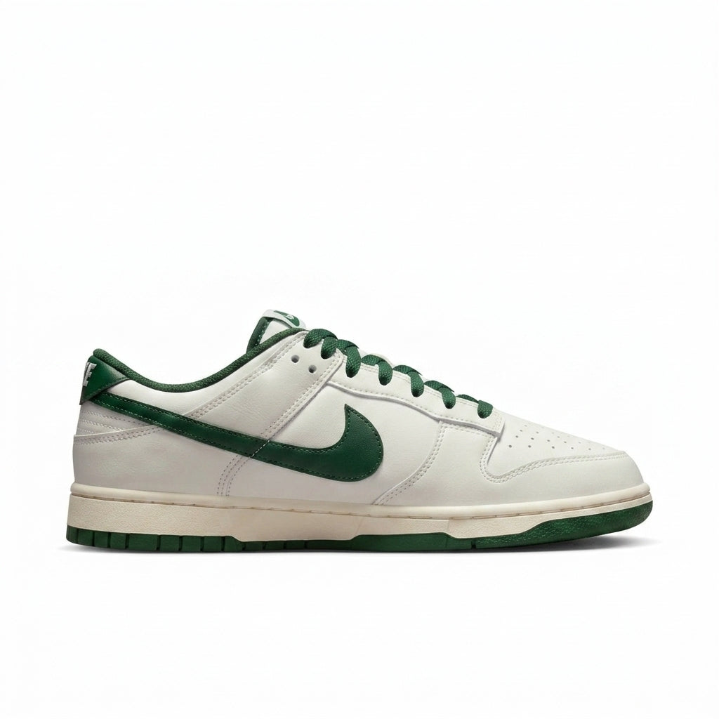 Buty Męskie Nike Dunk Low Retro Białe Zieleń
