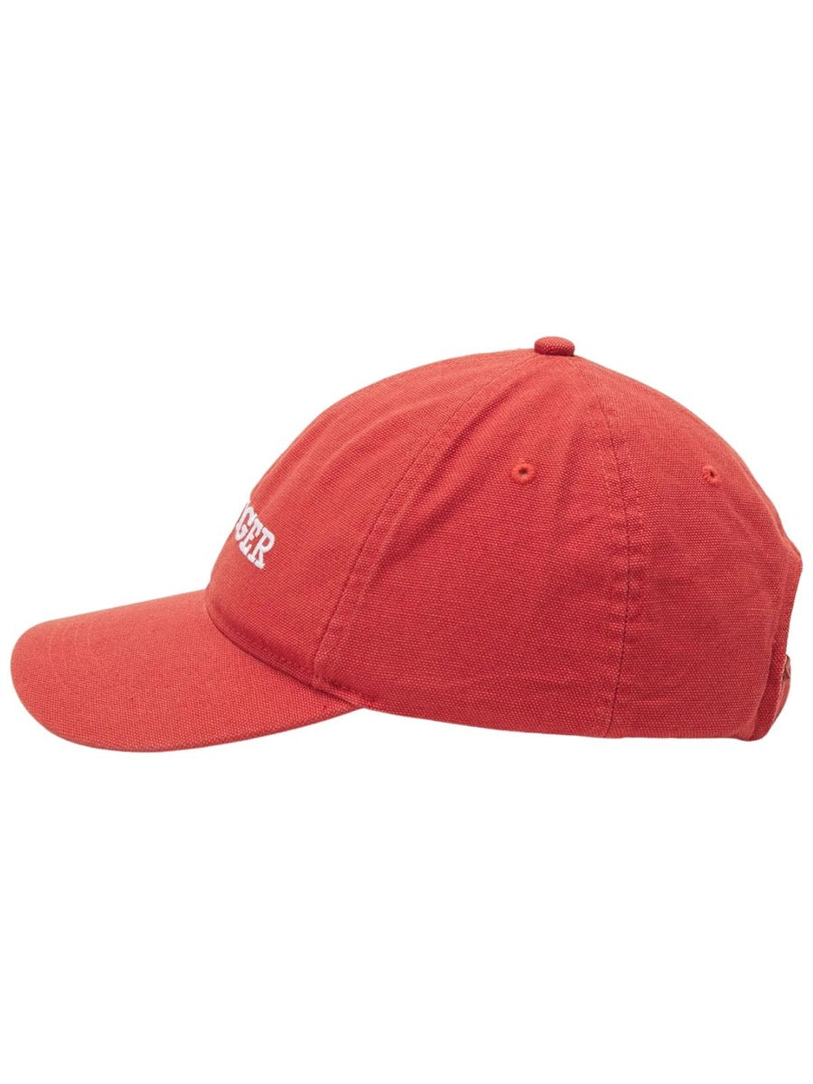 czapka z daszkiem męska Tommy Hilfiger AM0AM12537 pomarańczowa