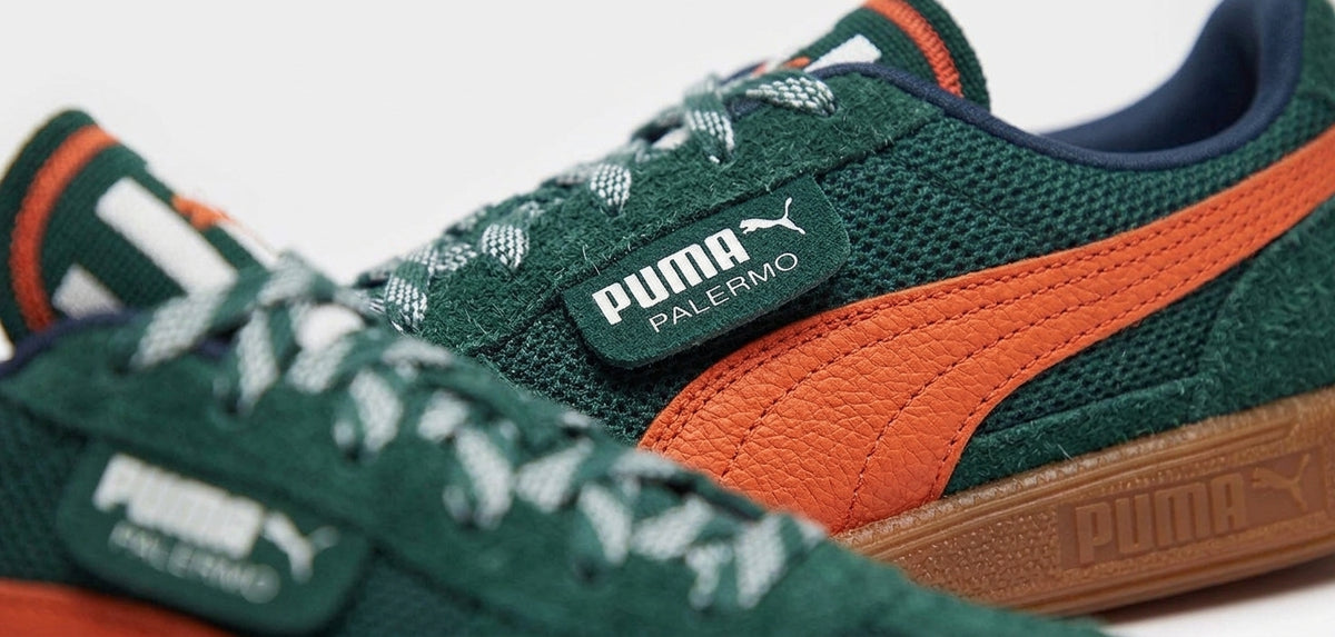 Sneakersy Sportowe Unisex Puma Palermo Supertifo Ciemnozielone