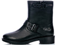 Pepe Jeans Czarne Skórzane Buty Damskie Botki za Kostkę Zapięcie Zamek r.39
