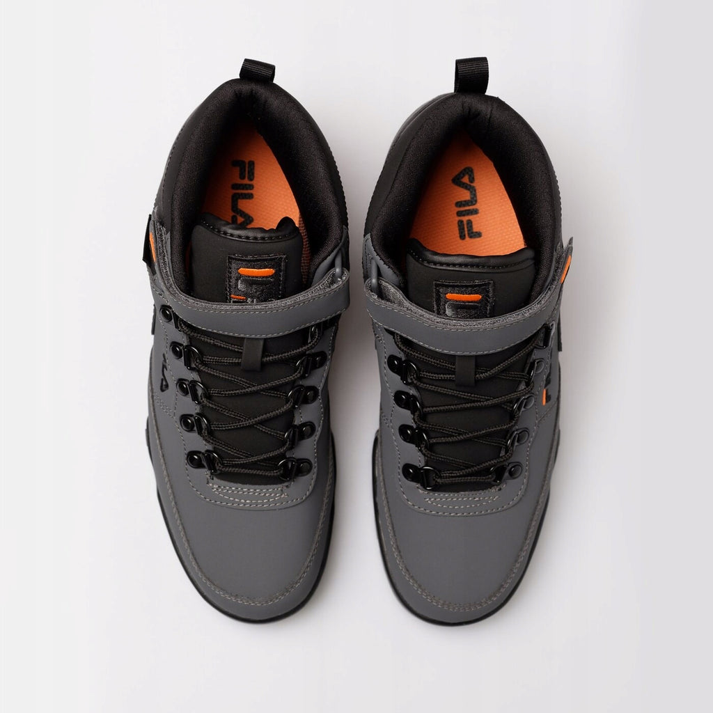 Fila Szare Buty Męskie Sportowe Sneakersy Wodoodporne Wysokie Blazertech 44