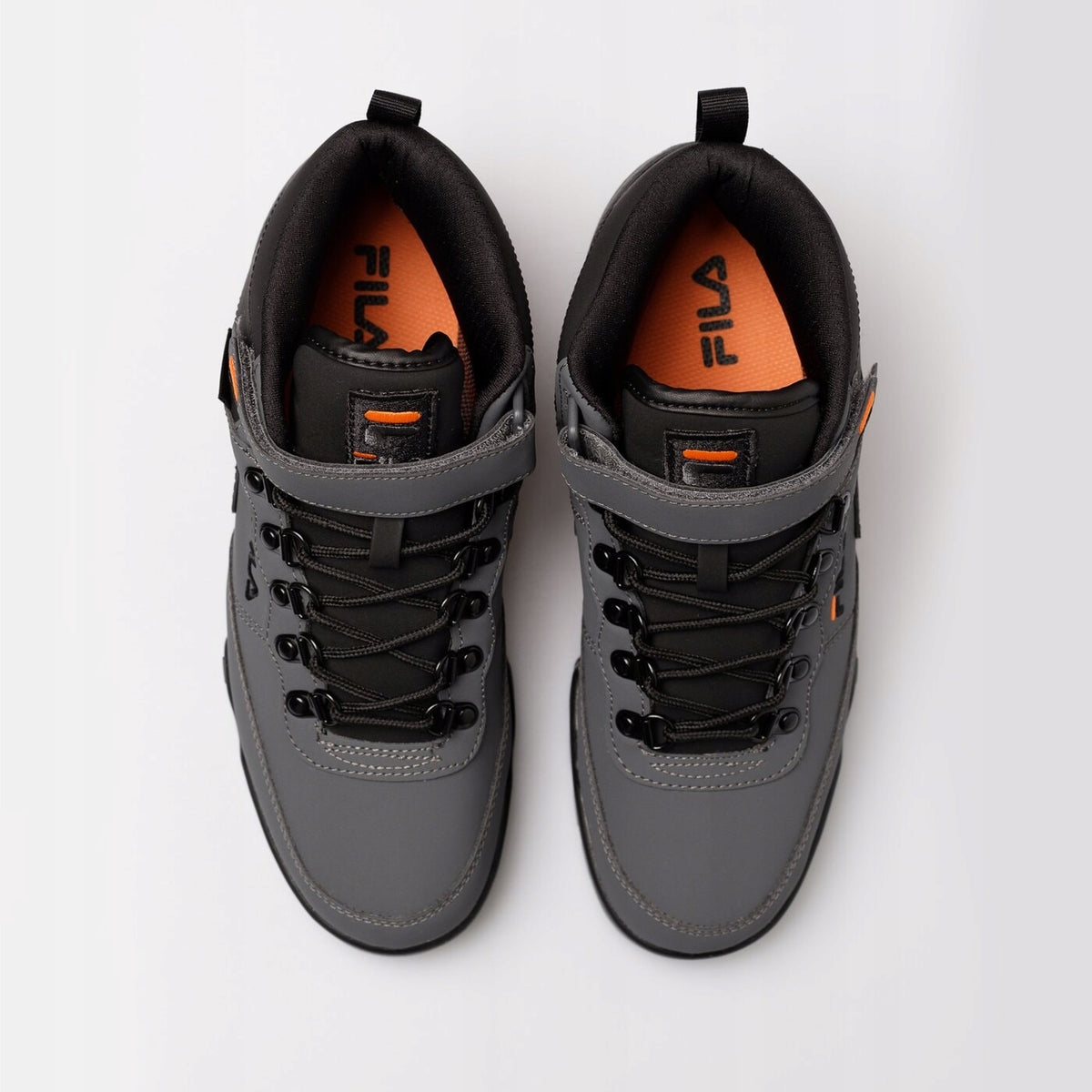 Fila Szare Buty Męskie Sportowe Sneakersy Wodoodporne Wysokie Blazertech 44