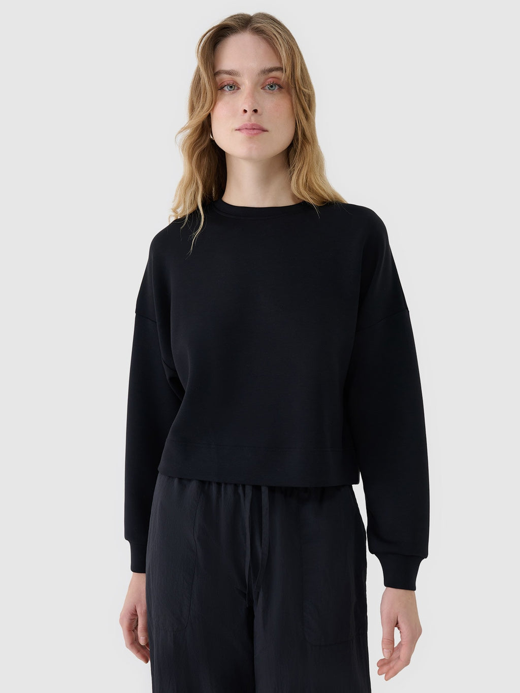 Bluza Damska 4F F1576 Sportowa Czarna Modal Dresowa