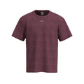Joma Bordowa Bluzka Męska T-shirt na Krótki Rękaw Logo Haft Casual Bawłna
