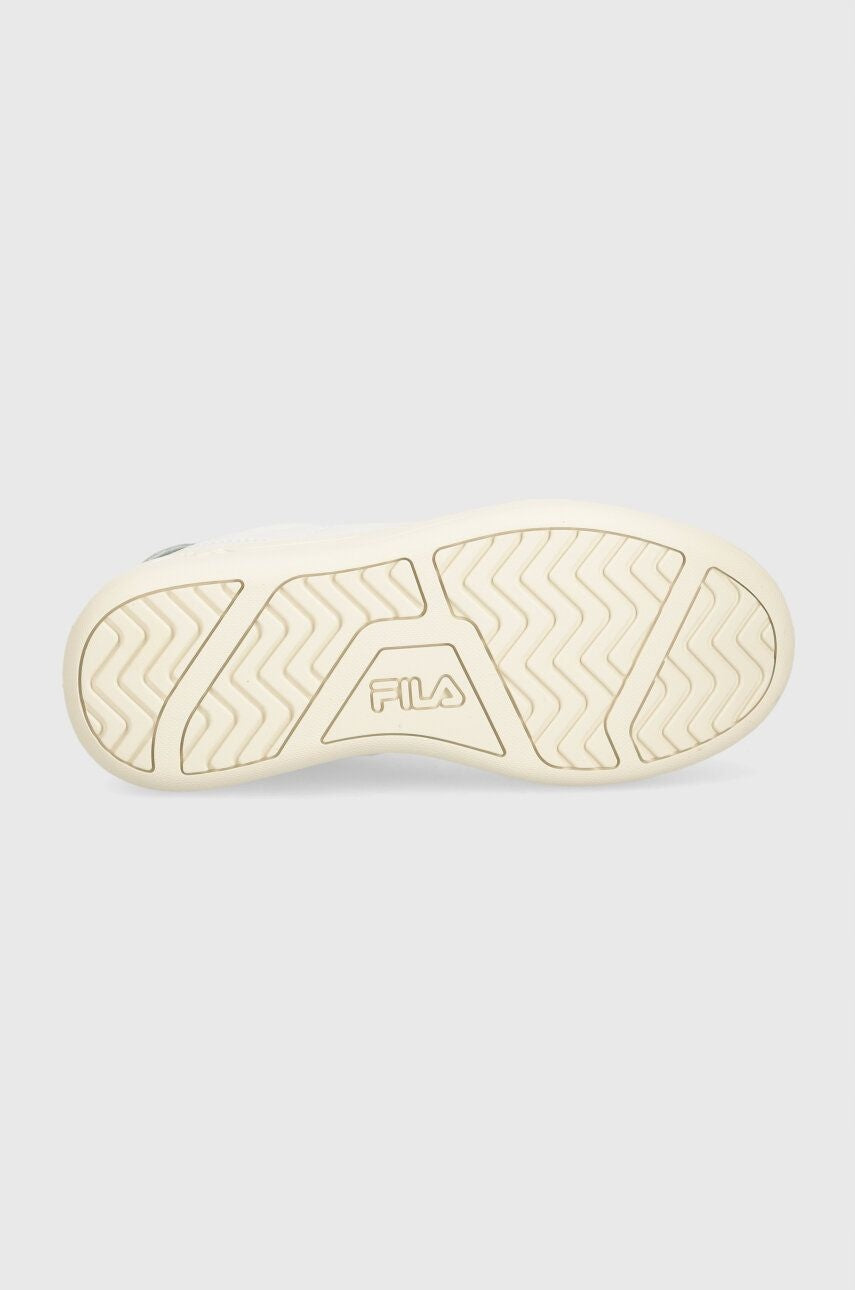 Fila Białe Skórzane Buty Damskie Sportowe Sneakersy Platforma Premium L
