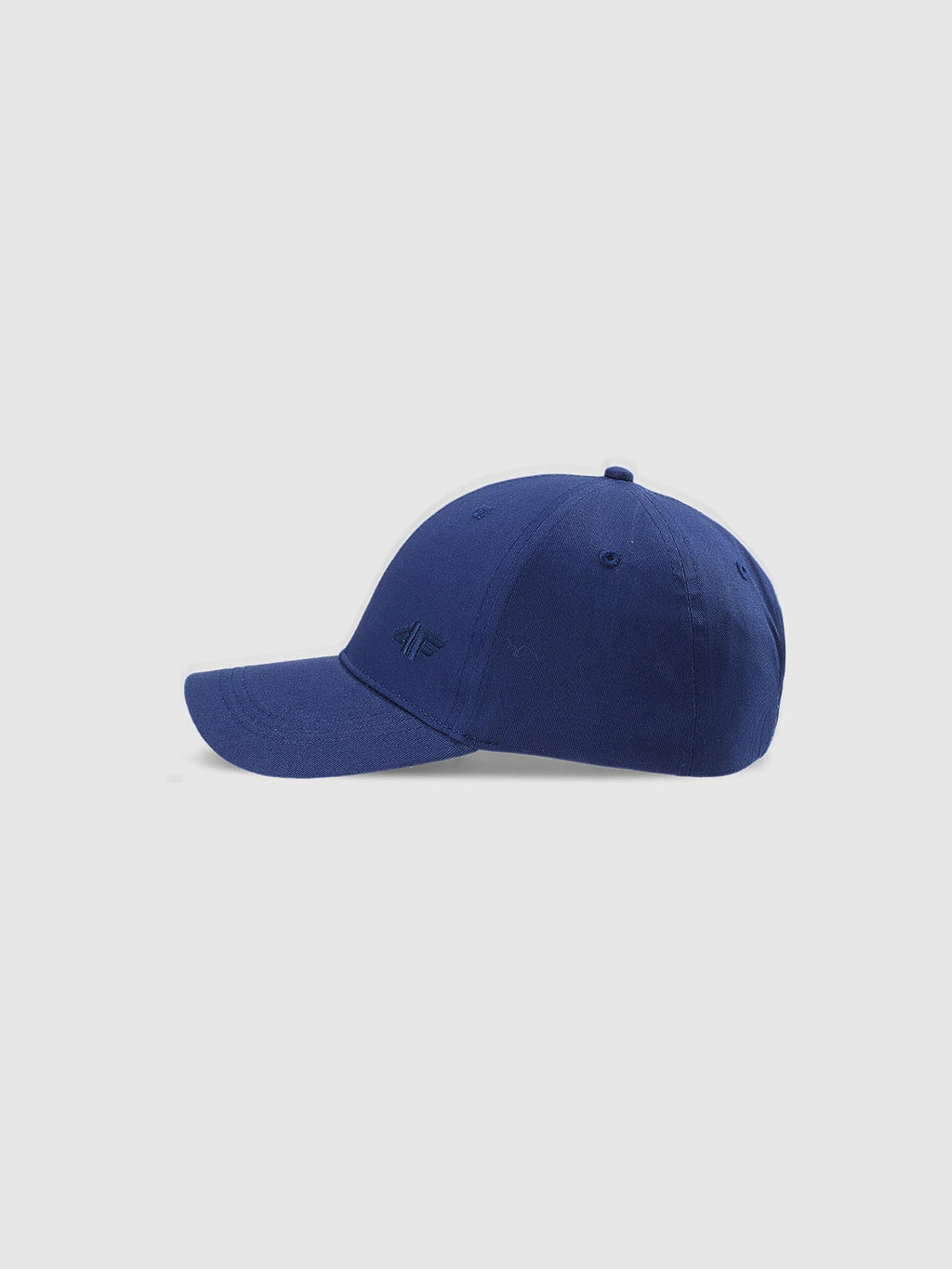 4F Granatowa Czapka z Daszkiem Regulowana Bawełniana Unisex One Size