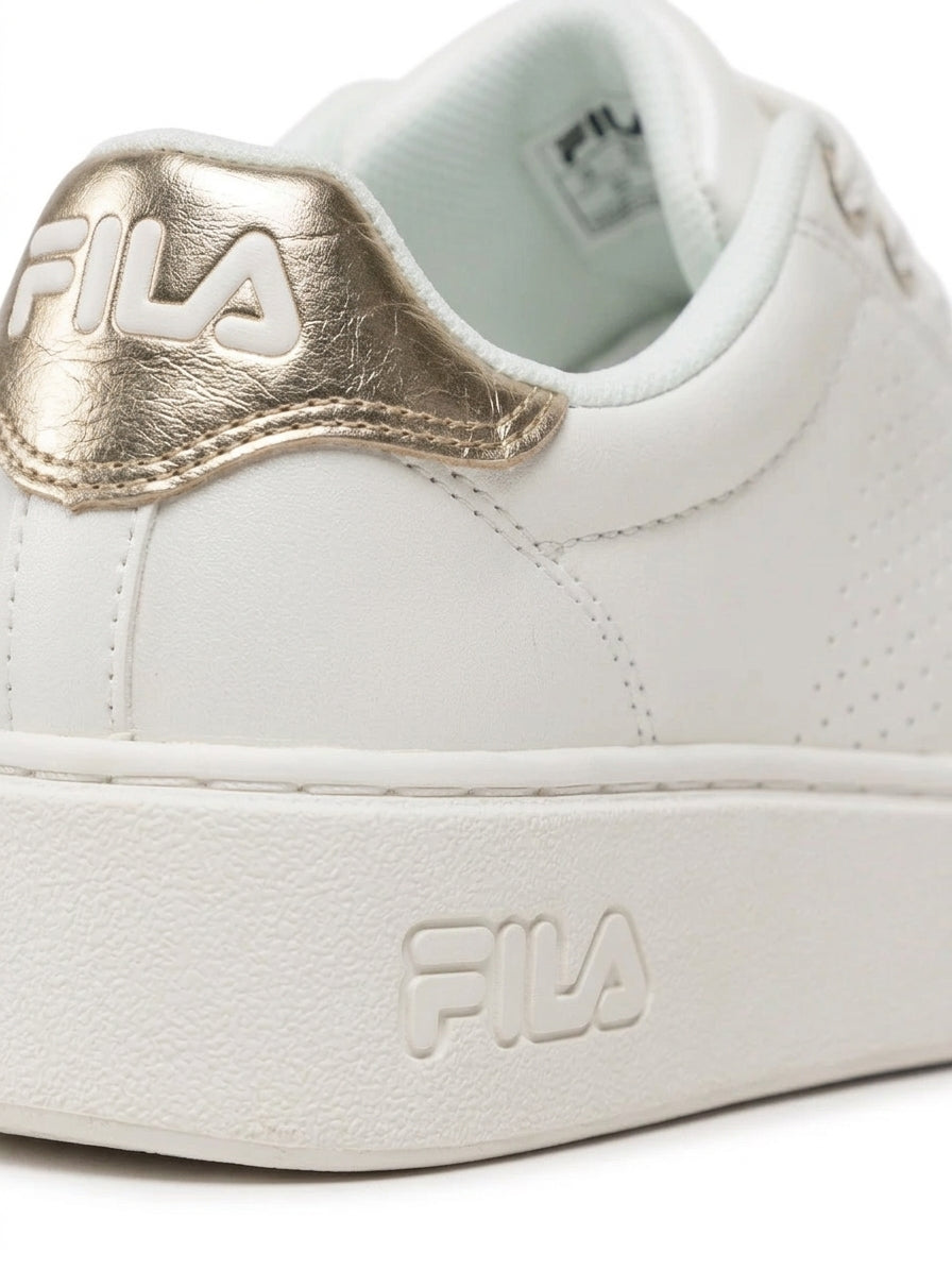 Buty Fila Damskie Crosscourt Altezza F Low Wmn Kremowe Złote