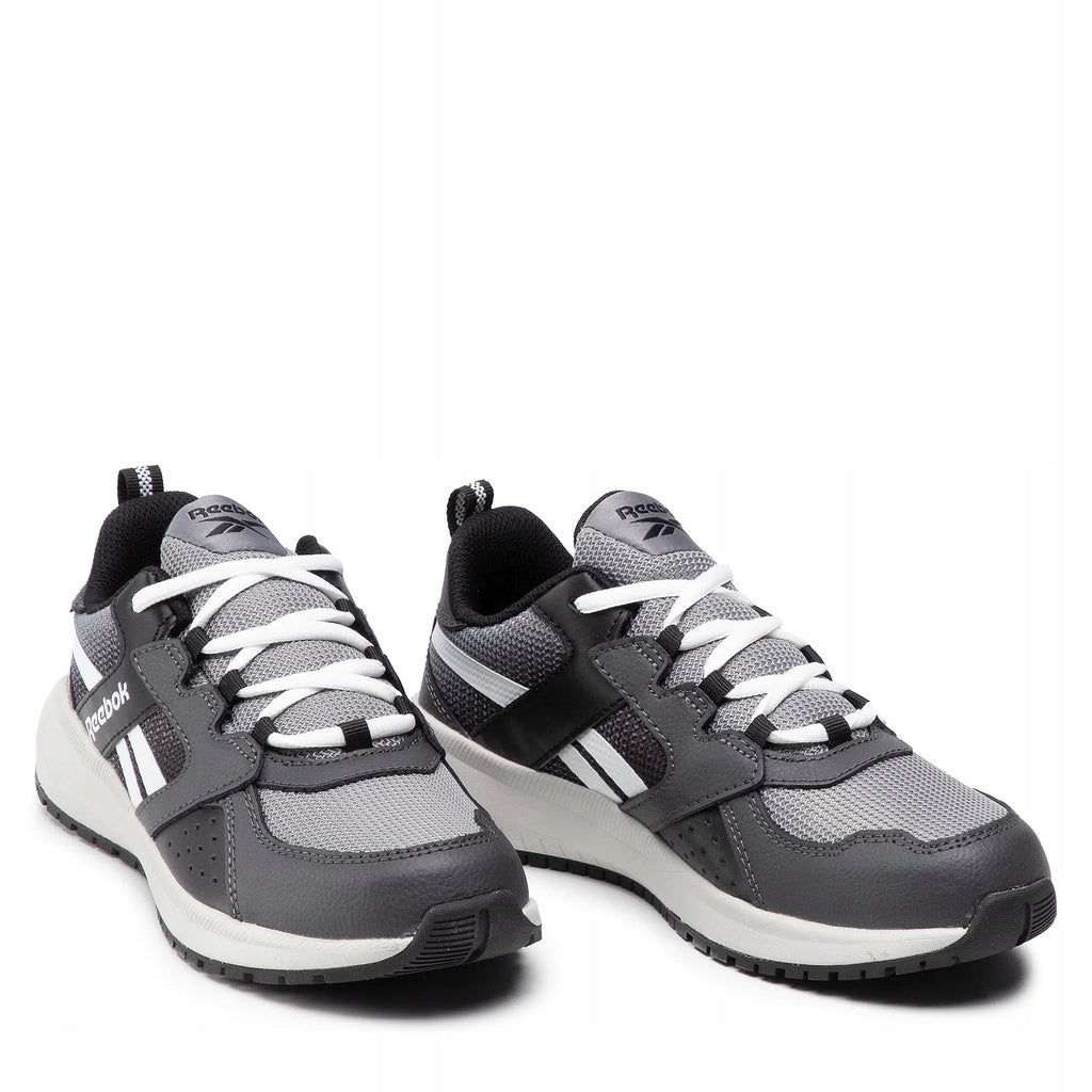Reebok Szare Buty Damskie Sportowe Sneakersy Materiałowe Road Supreme