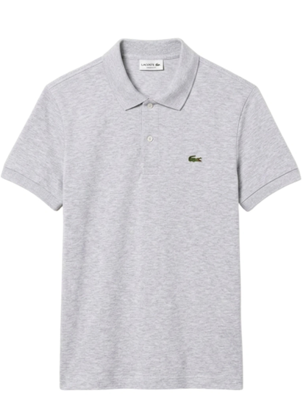 Polo Męskie Lacoste DH2050 Szare Krótki Rękaw Regular Fit