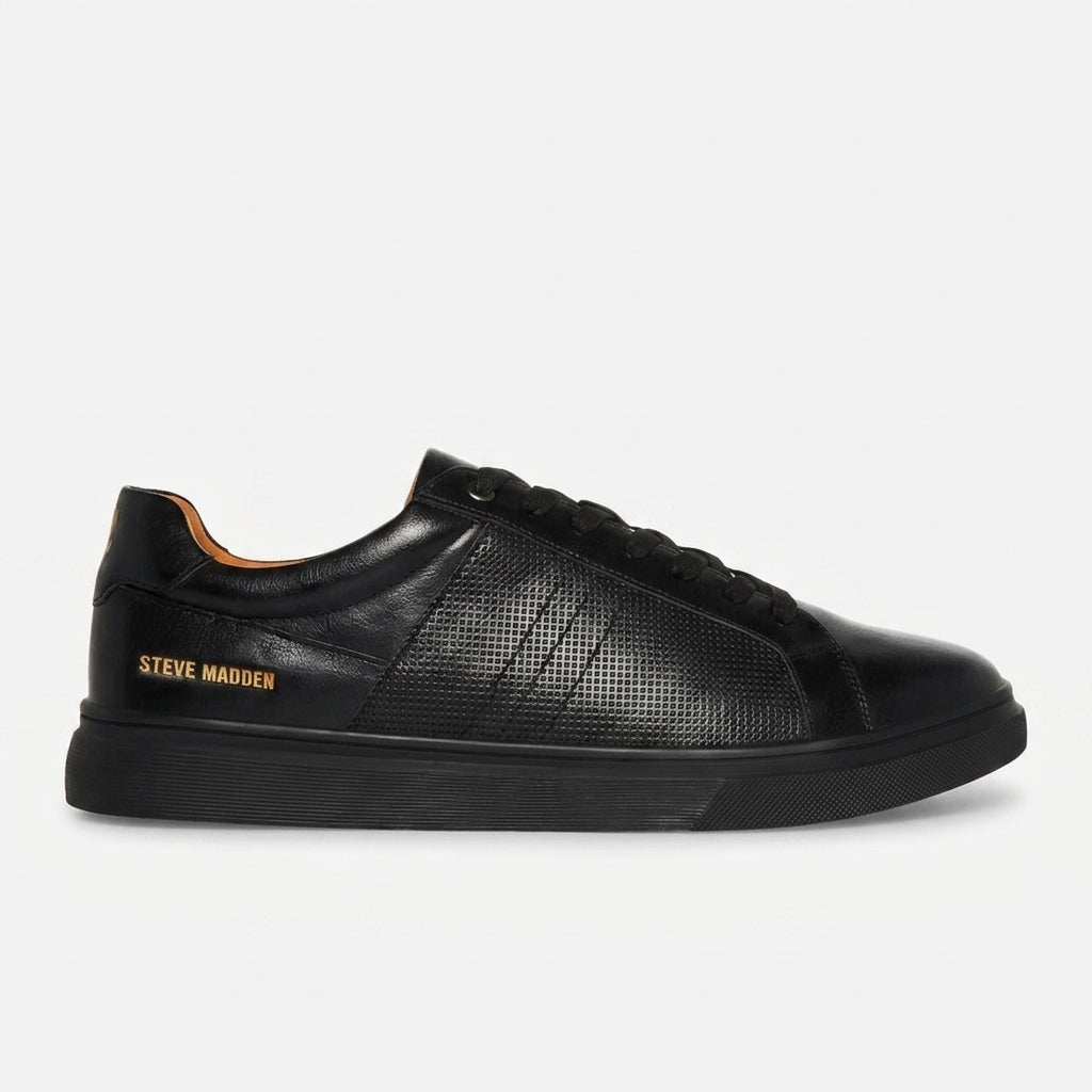 Buty Męskie Skórzane Steve Madden SIMMI Czarne