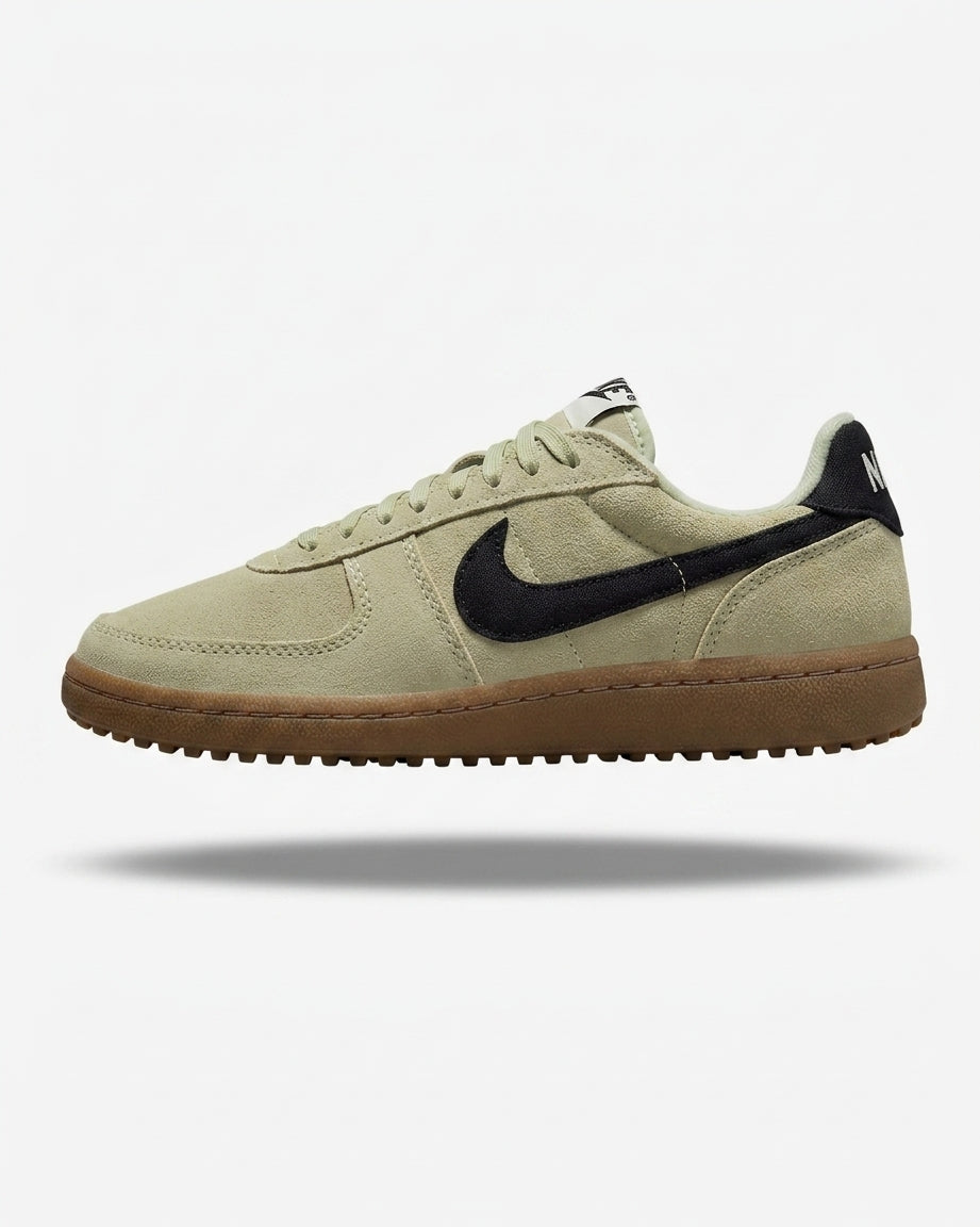 Buty Damskie Nike Field General Sportowe Oliwkowe Zamszowe