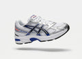 Buty unisex Asics GEL-1130 GS sportowe białe niebieskie amortyzacja