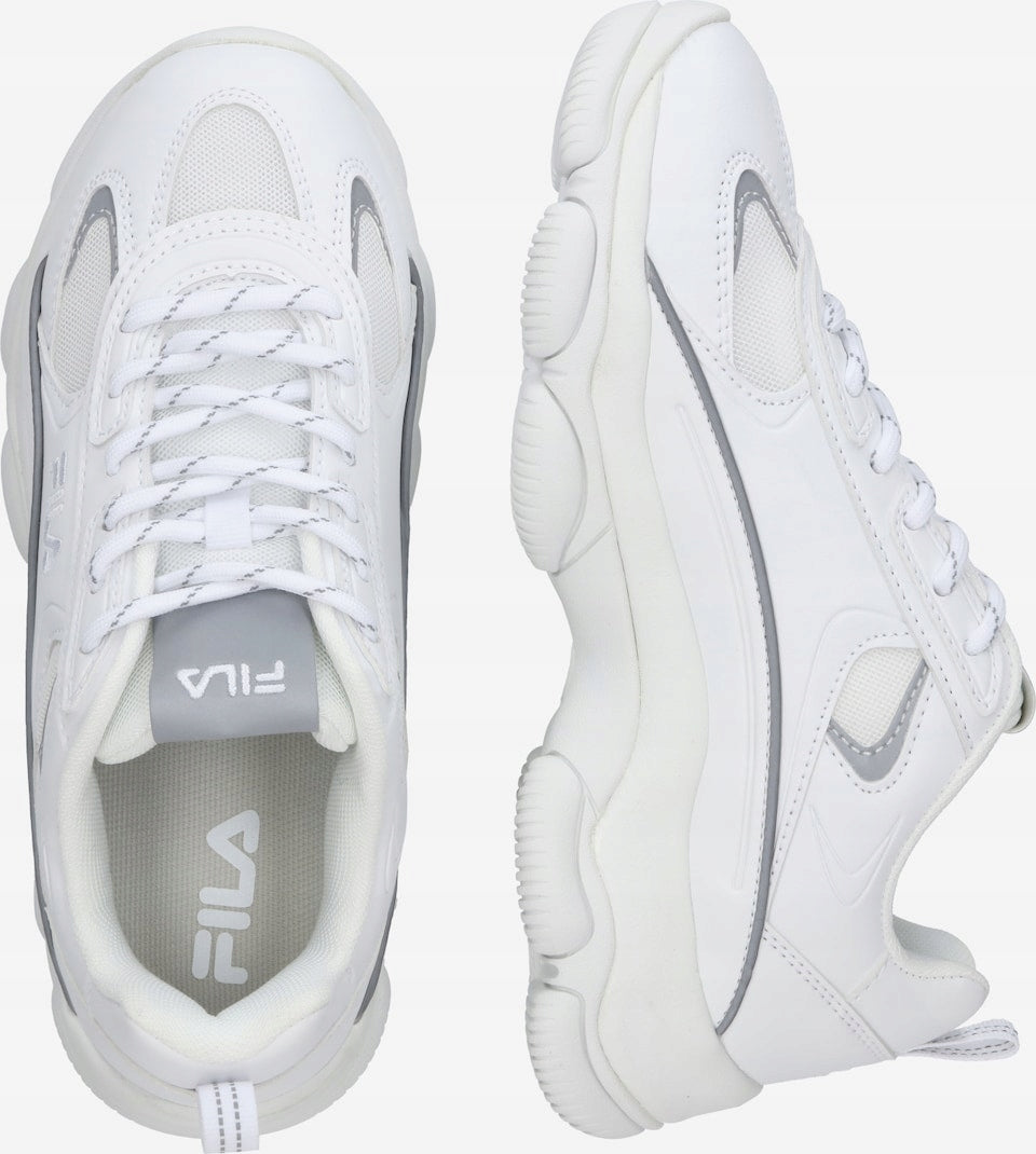Fila Białe Buty Damskie Sportowe Sneakersy Gruba Podeszwa Strada Lucid r 41