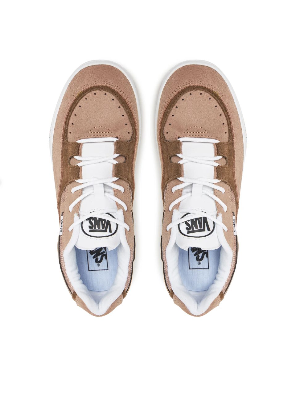 Sneakersy Męskie Vans VN000D880E01 Sportowe Brązowe