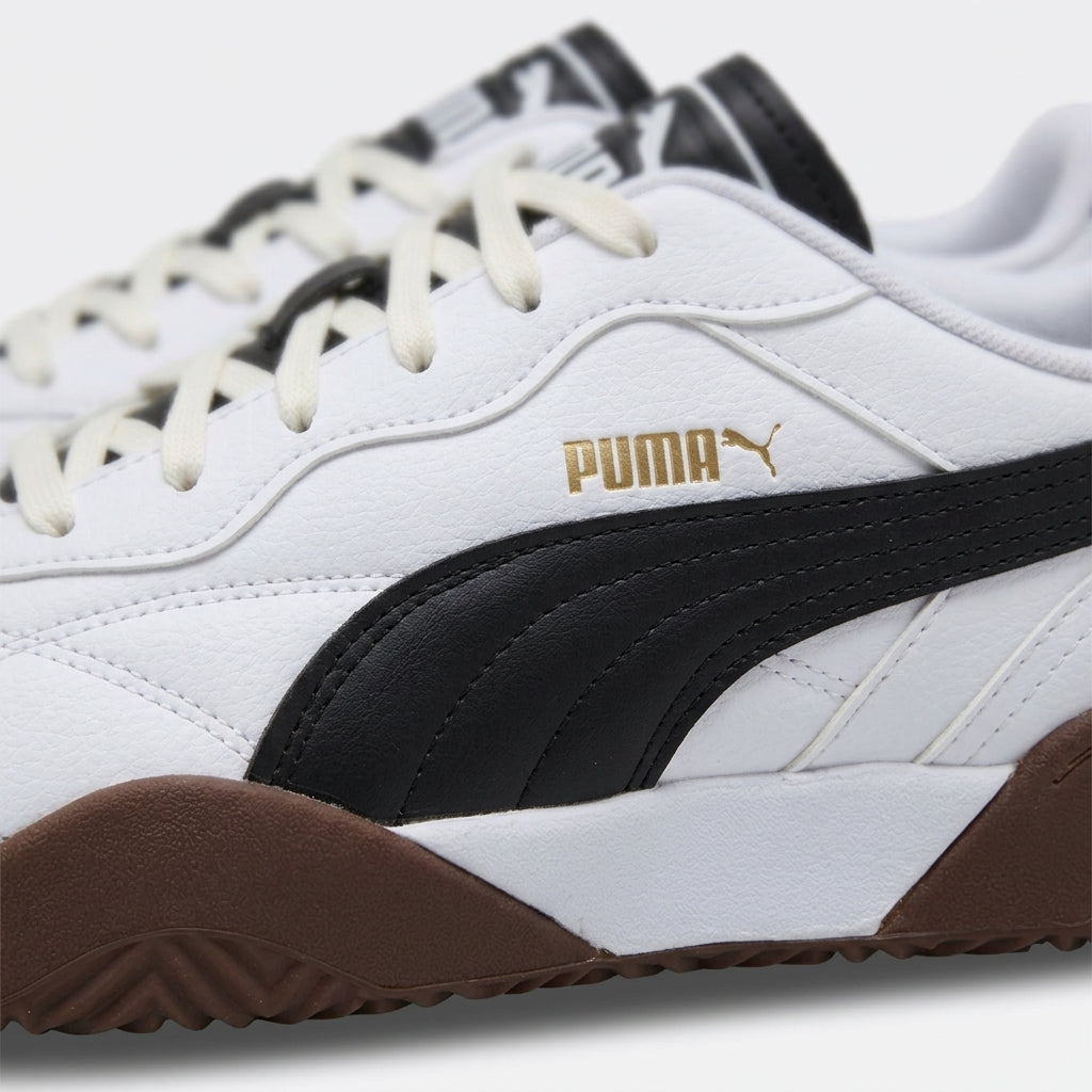 Buty Męskie Puma Tifosi 39745402 Sportowe Białe Czarne