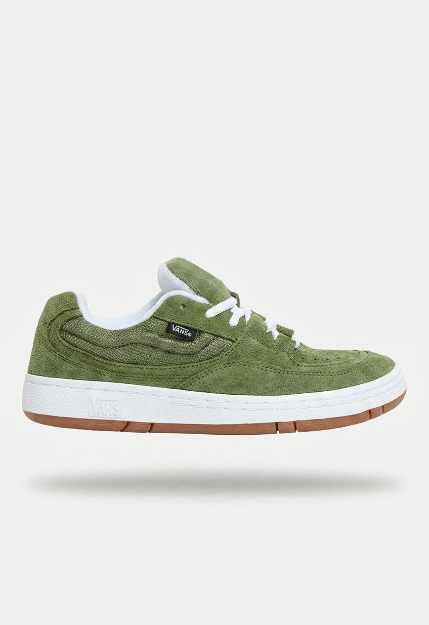 Sneakersy Damskie Vans Speed LS Zielone Zamsz Khaki