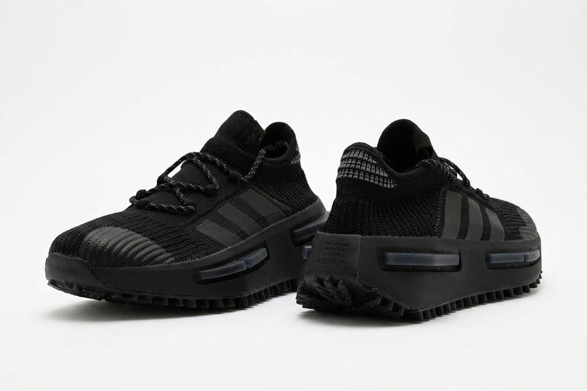 Buty Męskie Adidas NMD_S1 Czarne Sneakersy Siatka
