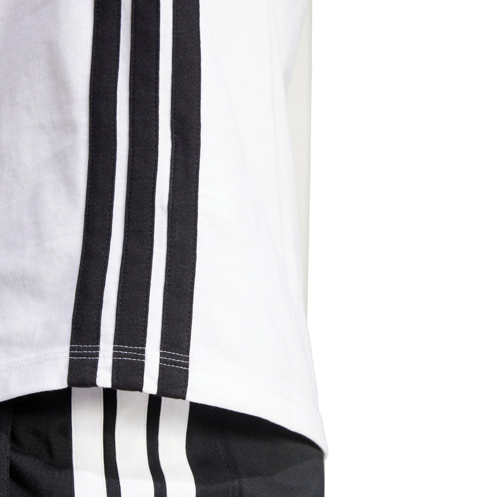 Koszulka Damska Adidas Essentials 3-Stripes Biała JD0844