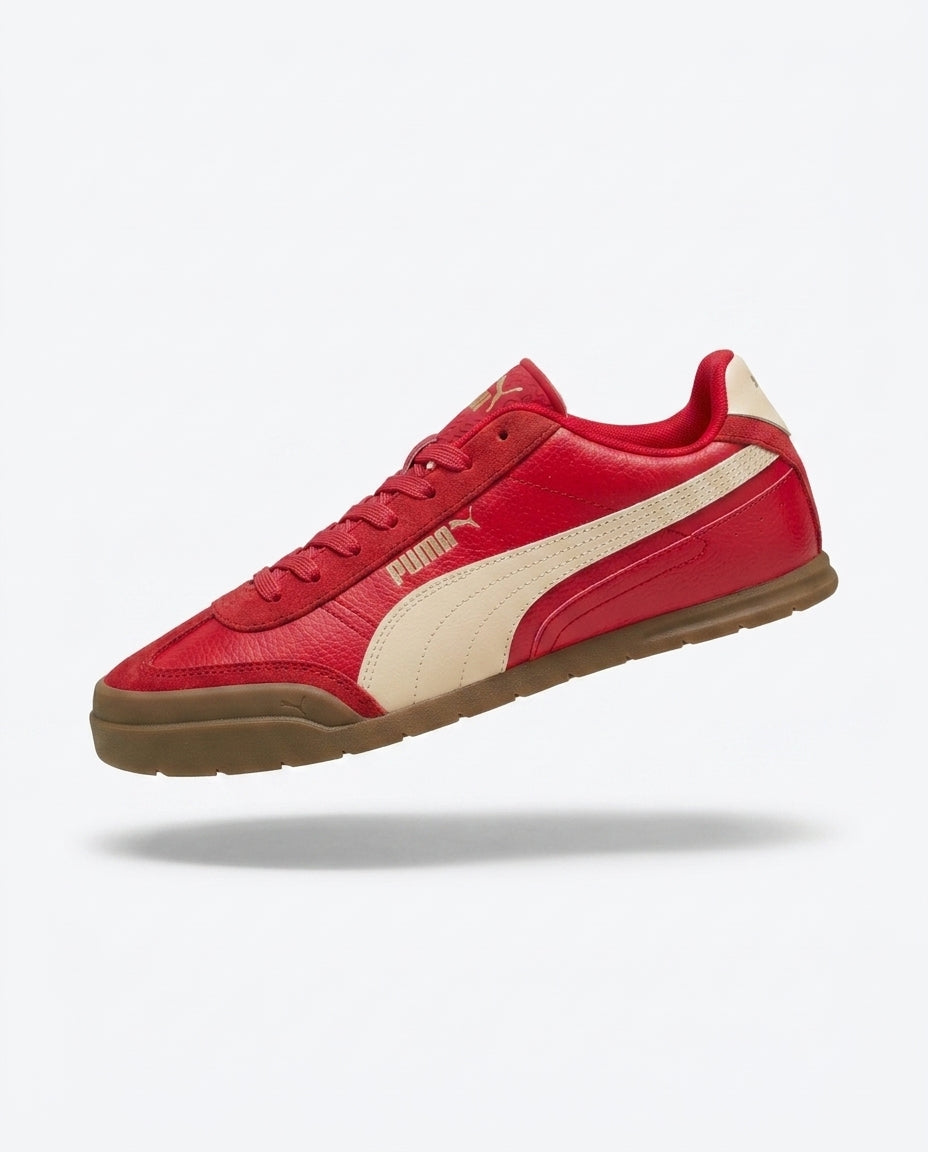 Buty Damskie Puma Super Turino Sportowe Czerwone
