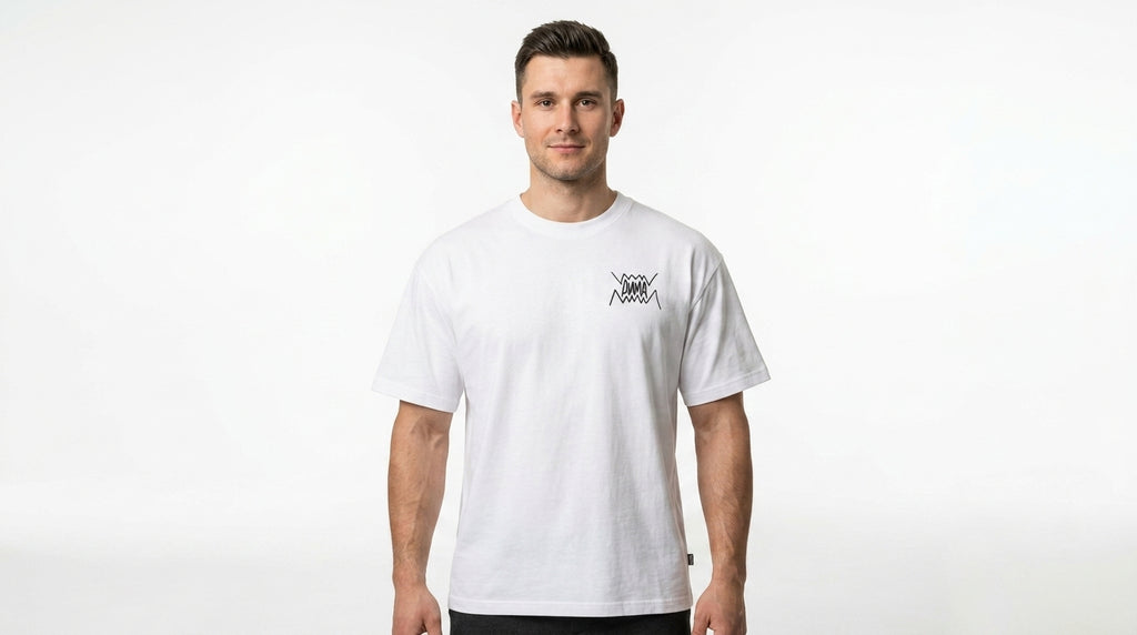 Koszulka Męska PUMA Jaws Core Tee II Koszykarska Biała Logo