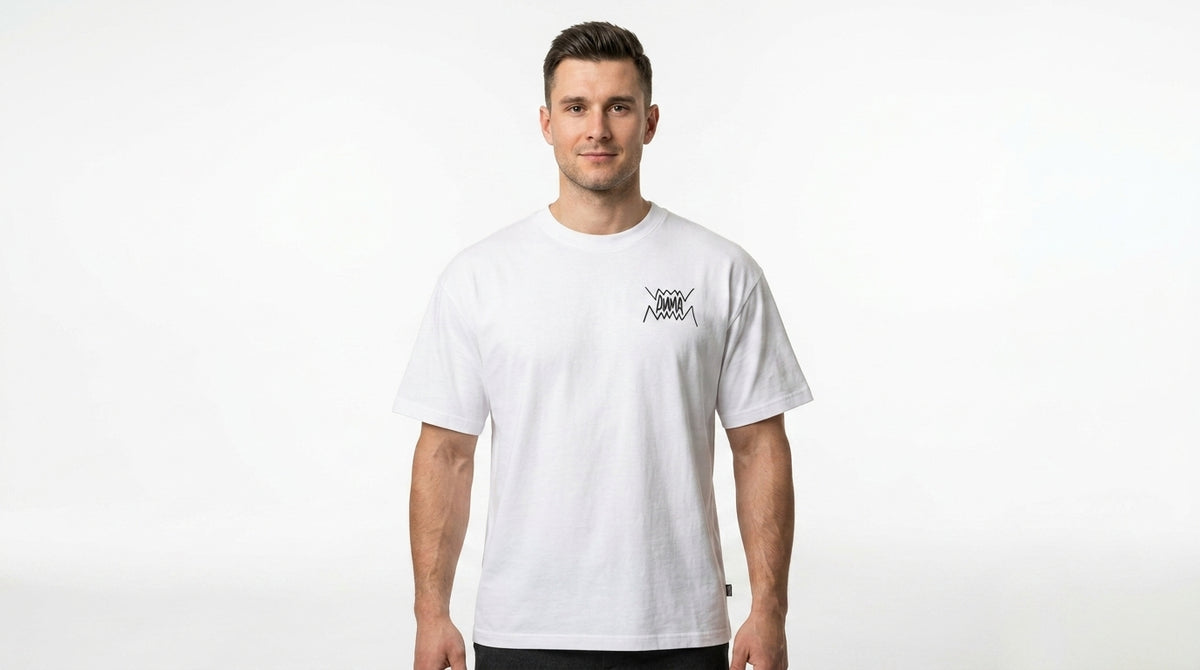 Koszulka Męska PUMA Jaws Core Tee II Koszykarska Biała Logo