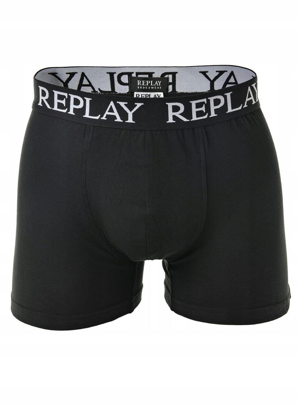 REPLAY Zestaw Bokserek Męskich 3-pack Dopasowane Pasek Logo Skinny Fit r.M