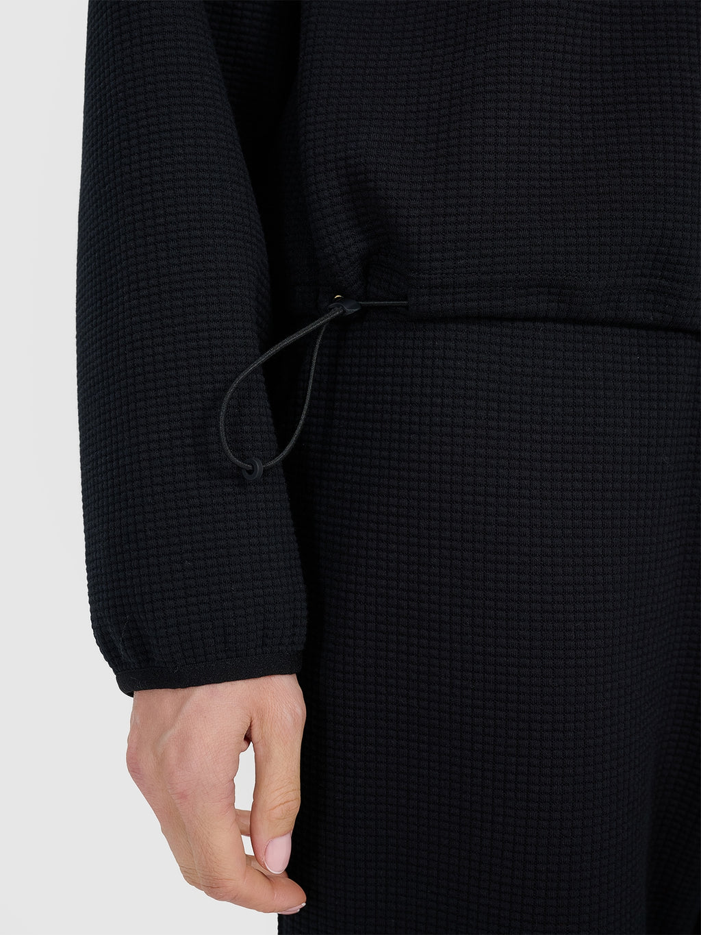 Bluza Damska 4F F1847 Dresowa Waflowa Kaptur Czarna