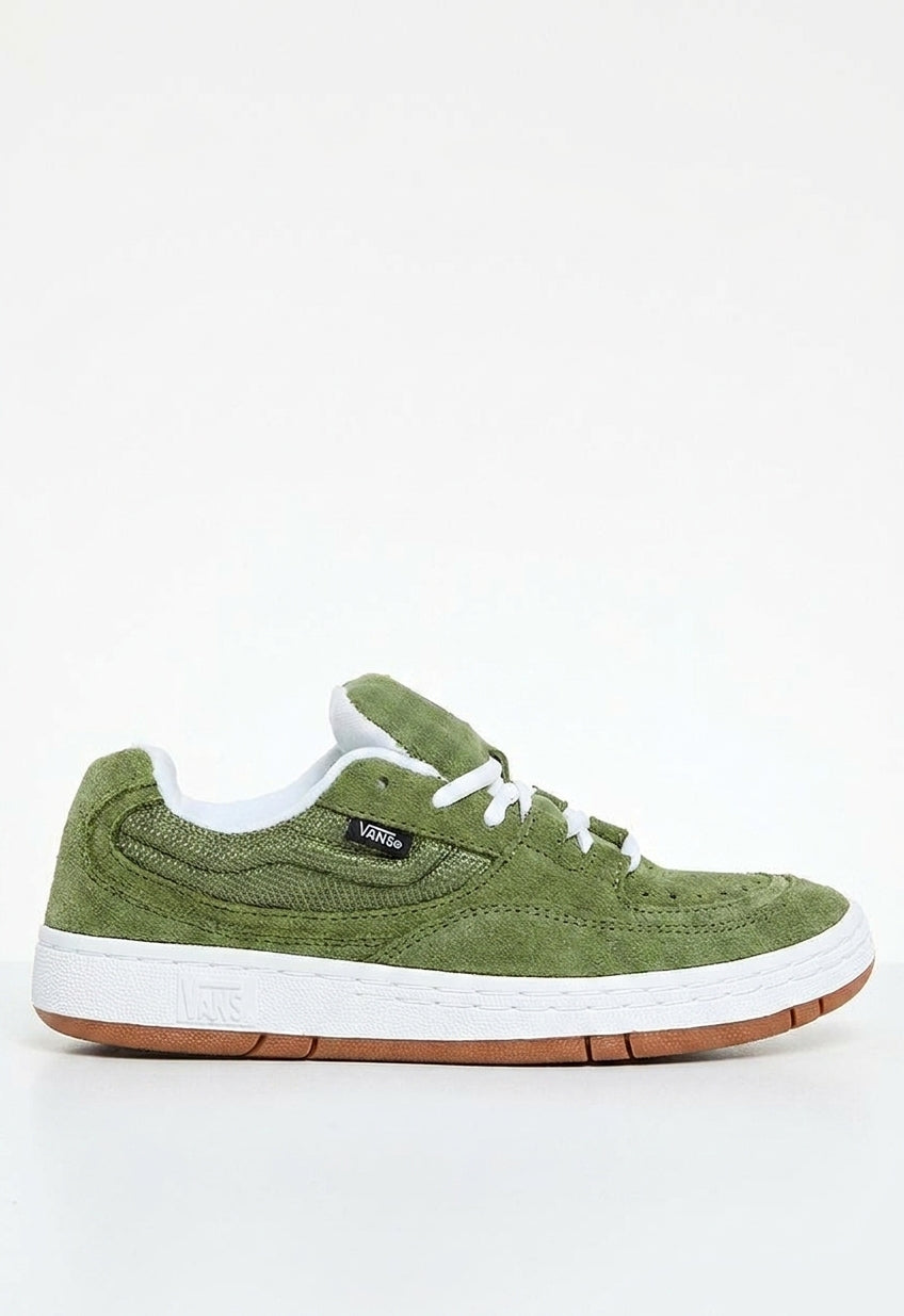 Sneakersy Damskie Vans Speed LS Zielone Zamsz Khaki