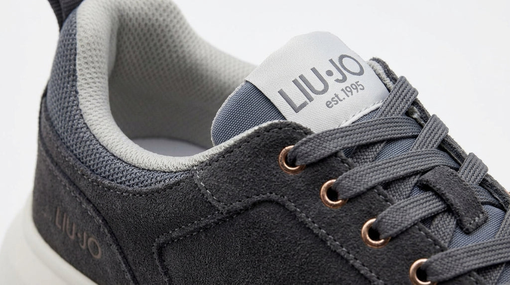 Sneakersy Męskie Liu Jo Cv Big 05 Casual Skóra Mesh