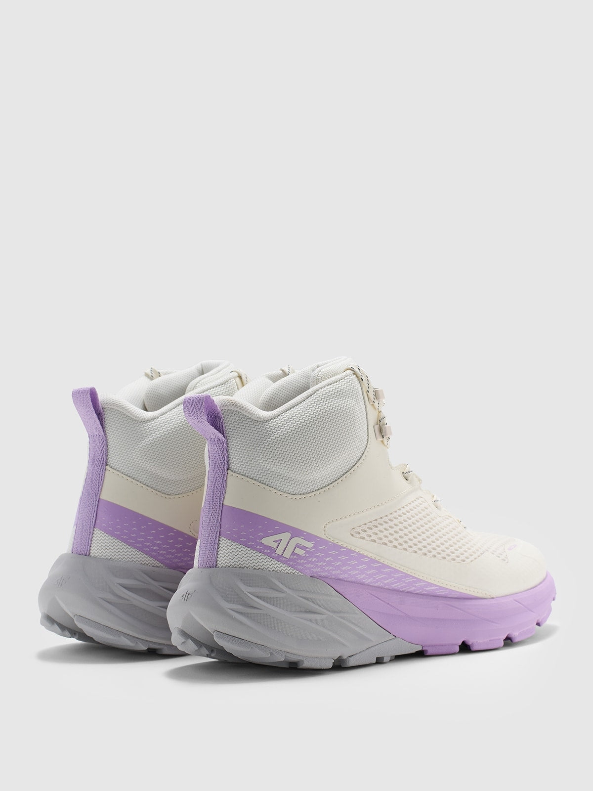 4F Wysokie Buty Damskie Trekkingowe Fioletowe z Membraną Speed Hiker r.38