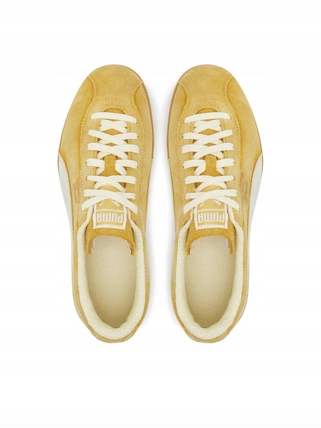Puma Złote Buty Męskie Sportowe Zamszowe Skóra Brasil The NeverWorn V
