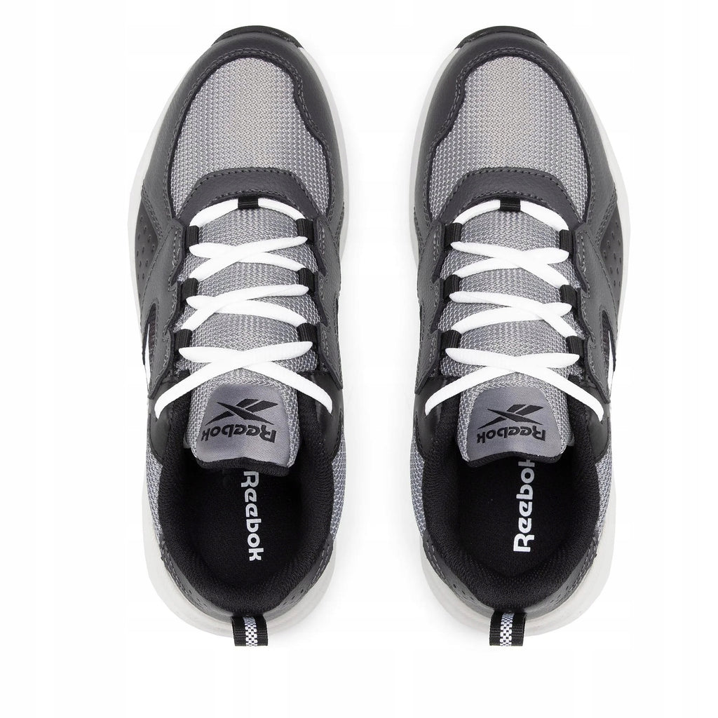 Reebok Szare Buty Damskie Sportowe Sneakersy Materiałowe Road Supreme
