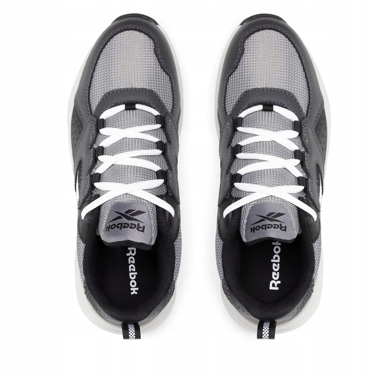 Reebok Szare Buty Damskie Sportowe Sneakersy Materiałowe Road Supreme