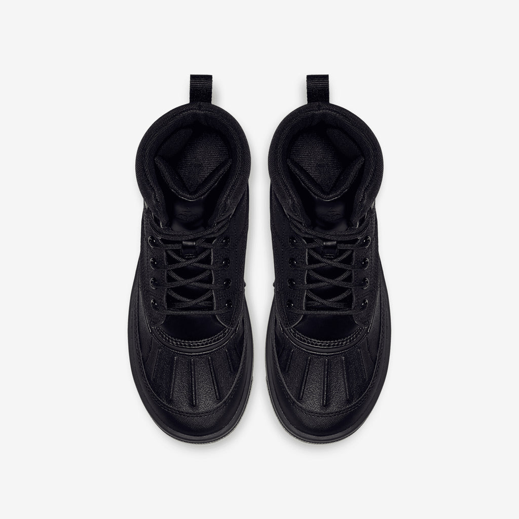 Nike Czarne Skórzane Buty Damskie Sportowe Sneakersy Wysokie Woodside 36,5